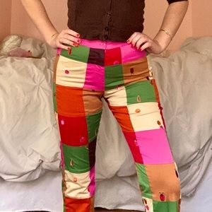 Lily Pulitzer patchwork Khaki pants